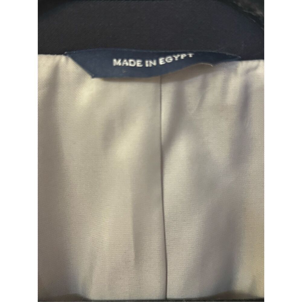 Brooks Brothers x NetJets Jacket Uniform Blazer Wool Blend Navy Blue Men 44L NWT - Picture 2 of 9